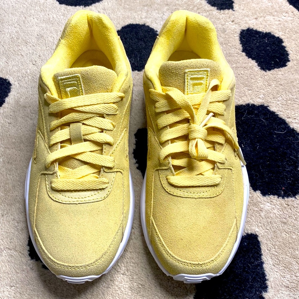 FILA | BRAND NEW | yellow womens sneakers